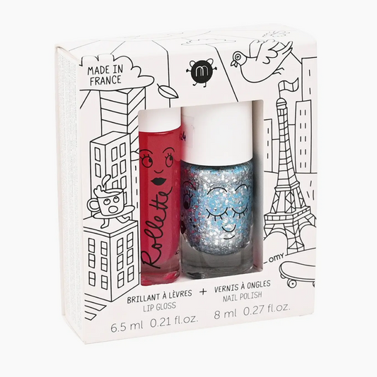 Nailmatic Kids Duo Nail Varnish/Lip Gloss - Magique
