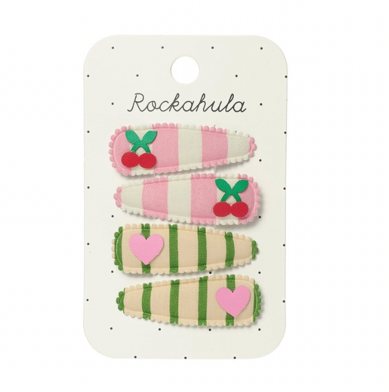ROCKAHULA - Cherry Kiss Fabric Clip Set