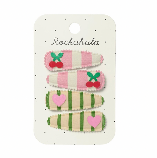 ROCKAHULA - Cherry Kiss Fabric Clip Set