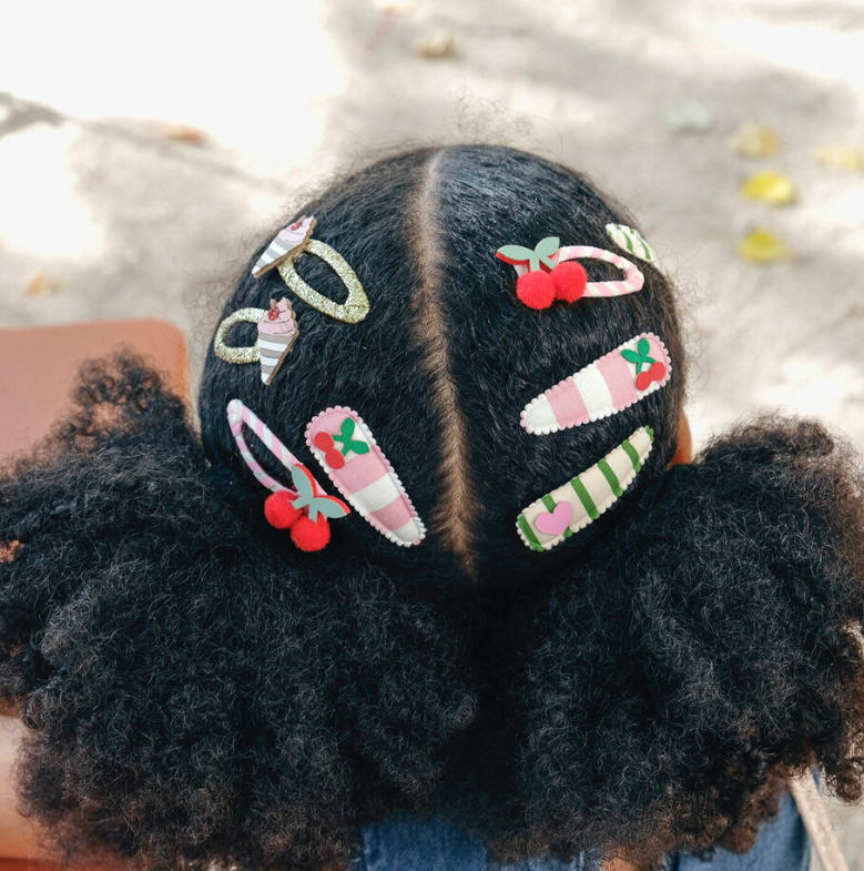ROCKAHULA - Cherry Kiss Fabric Clip Set