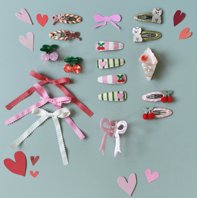 ROCKAHULA - Cherry Kiss Fabric Clip Set