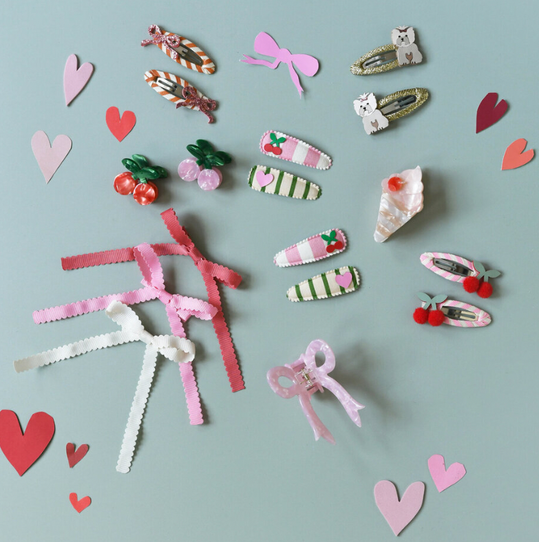 ROCKAHULA - Scalloped Bow Tie Clips 3 pack