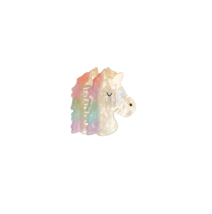 ROCKAHULA - Rainbow Unicorn Claw Clip