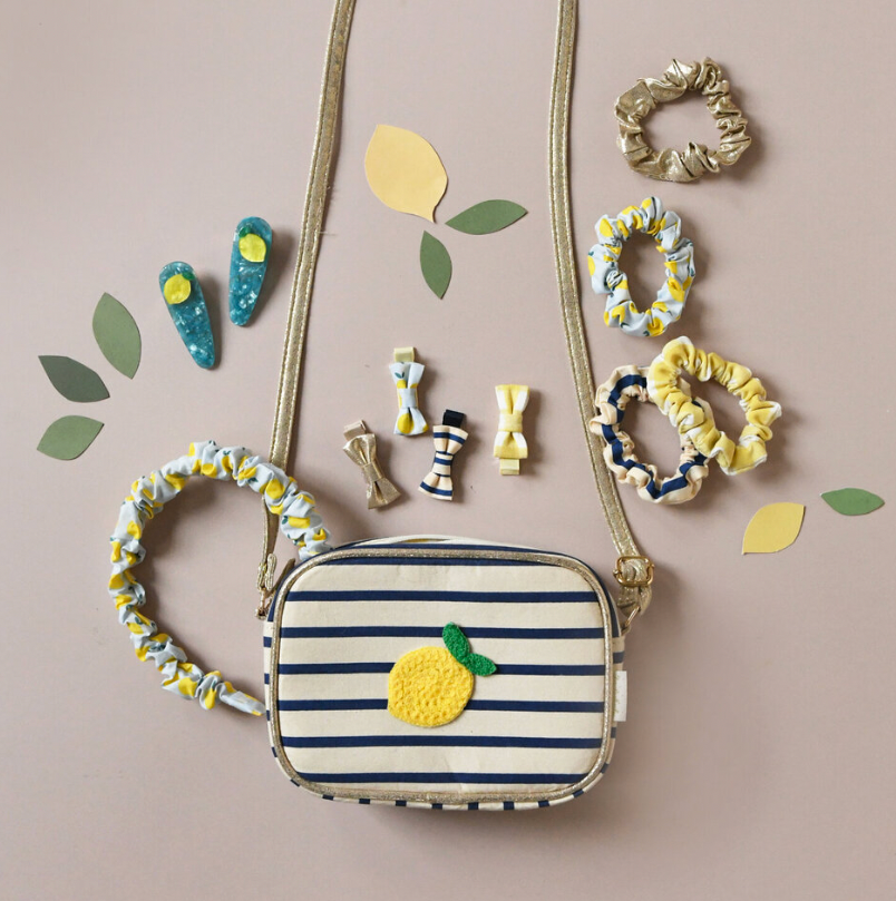 ROCKAHULA - Lemon Drop Stripy Bag