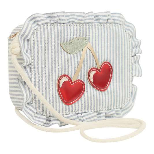 MIMI AND LULA - Striped cherry bag