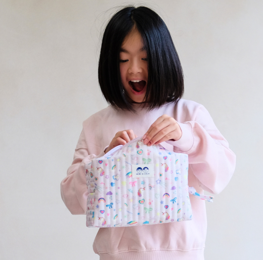MIMI AND LULA - My little unicorn washbag