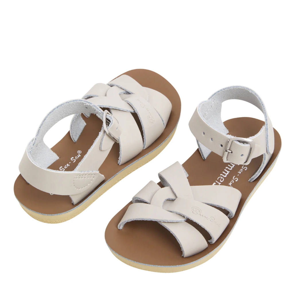 Saltwater Swimmer Stone Kids Sandals
