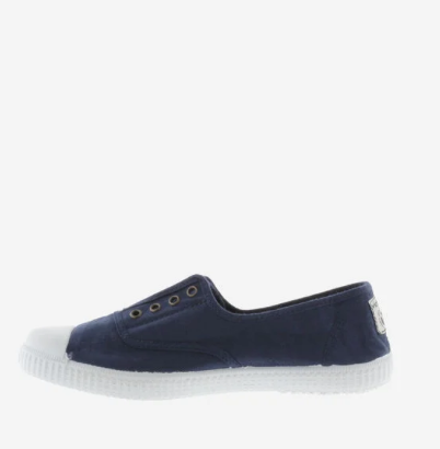 VICTORIA 1915 CANVAS ELASTIC PLIMSOLL MARINO ADULT