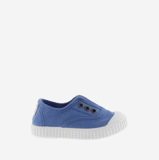 VICTORIA 1915 CANVAS ELASTIC PLIMSOLL ANIL BLUE