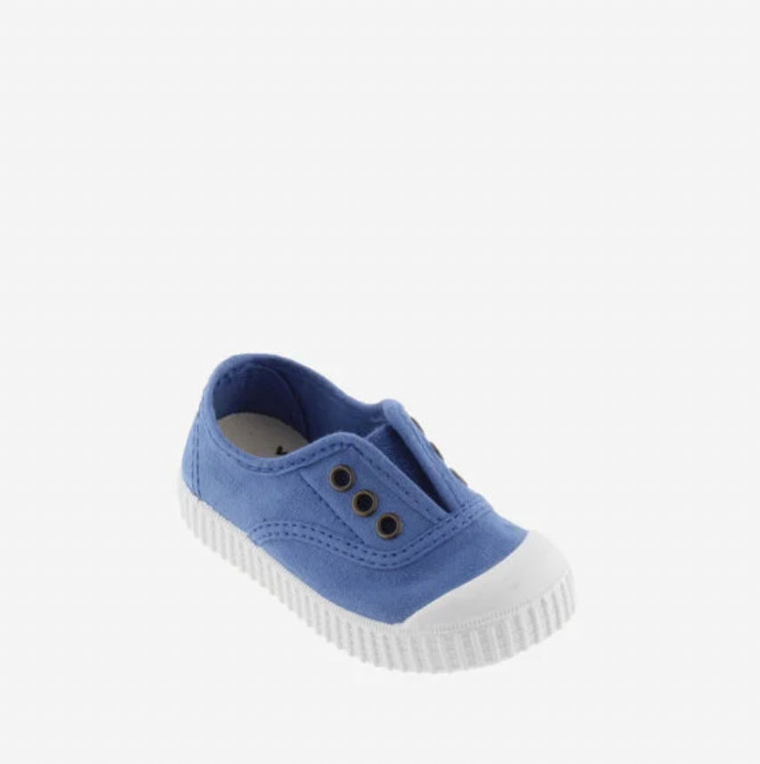 VICTORIA 1915 CANVAS ELASTIC PLIMSOLL ANIL BLUE