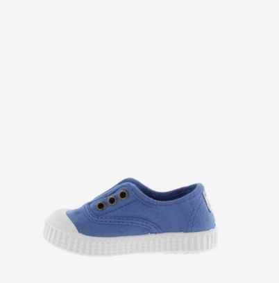 VICTORIA 1915 CANVAS ELASTIC PLIMSOLL ANIL BLUE
