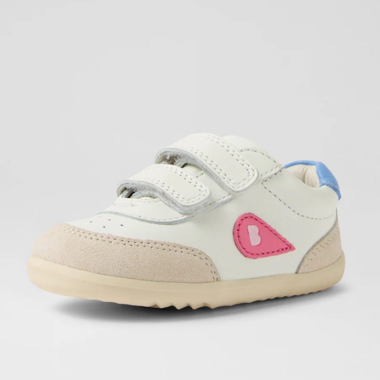 BOBUX CHAMP TRAINER - CHALK + PINK LEMONADE