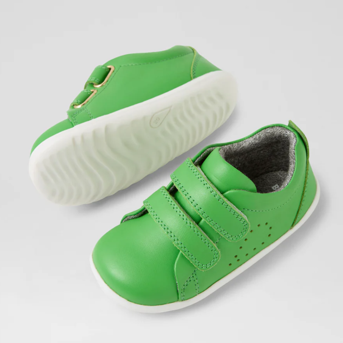BOBUX GRASS COURT TRAINERS - RETRO GREEN