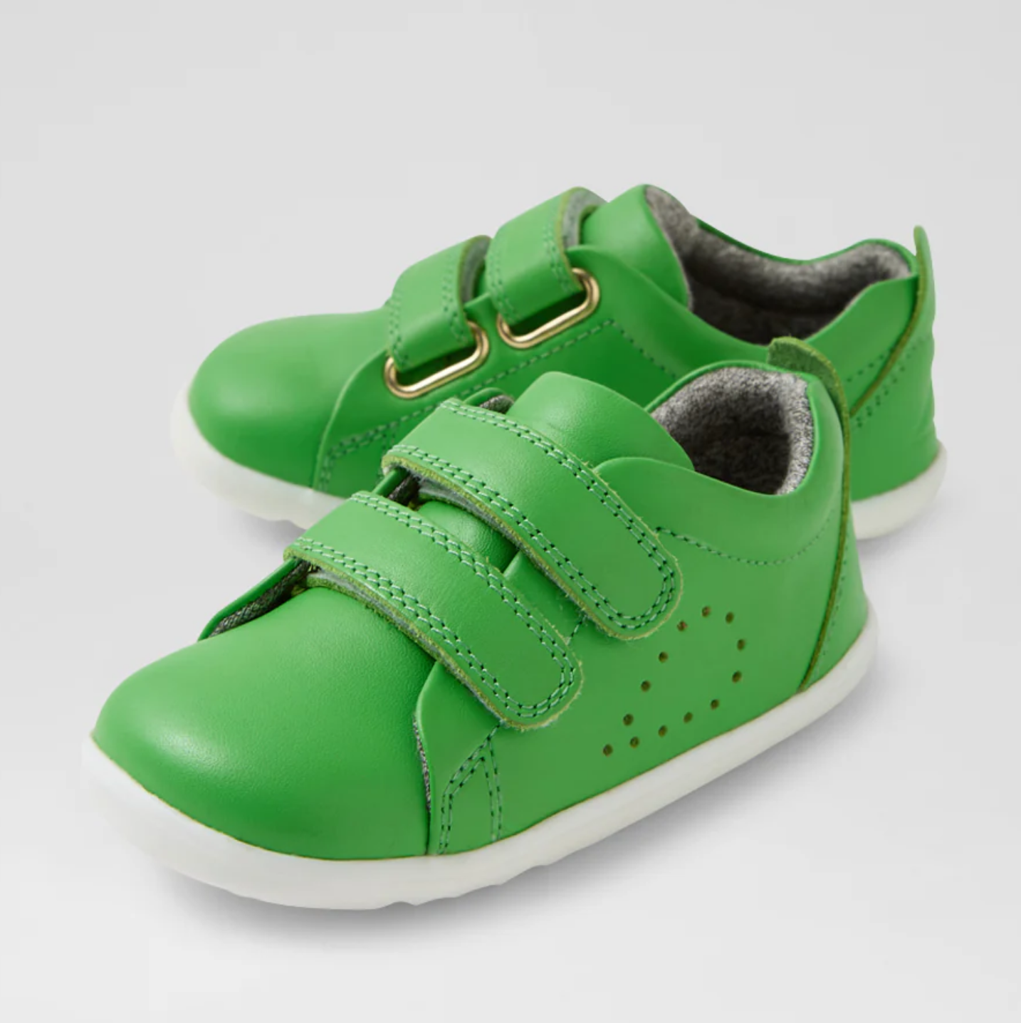 BOBUX GRASS COURT TRAINERS - RETRO GREEN