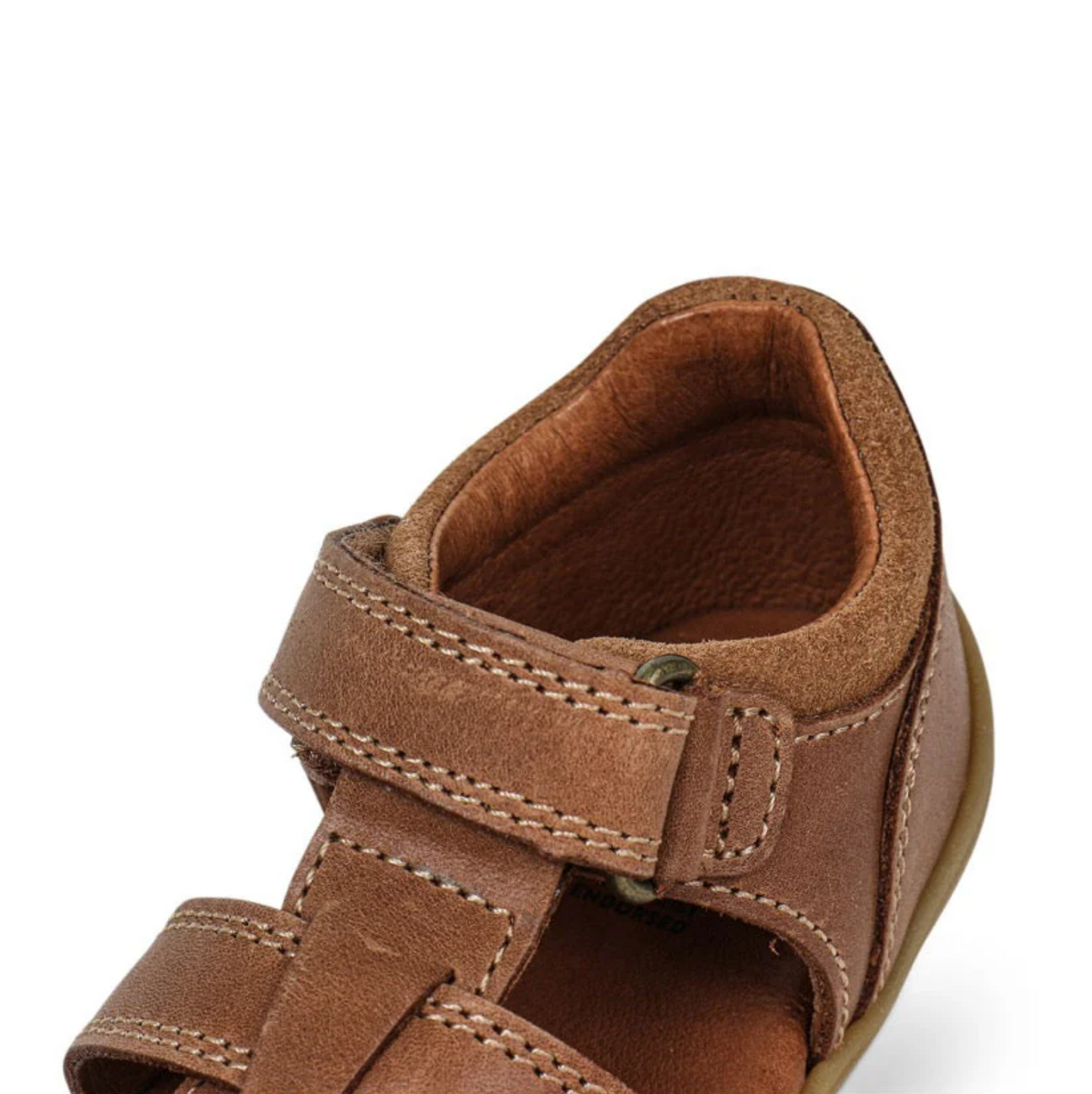 BOBUX ROAM KIDS LEATHER SANDAL CARAMEL