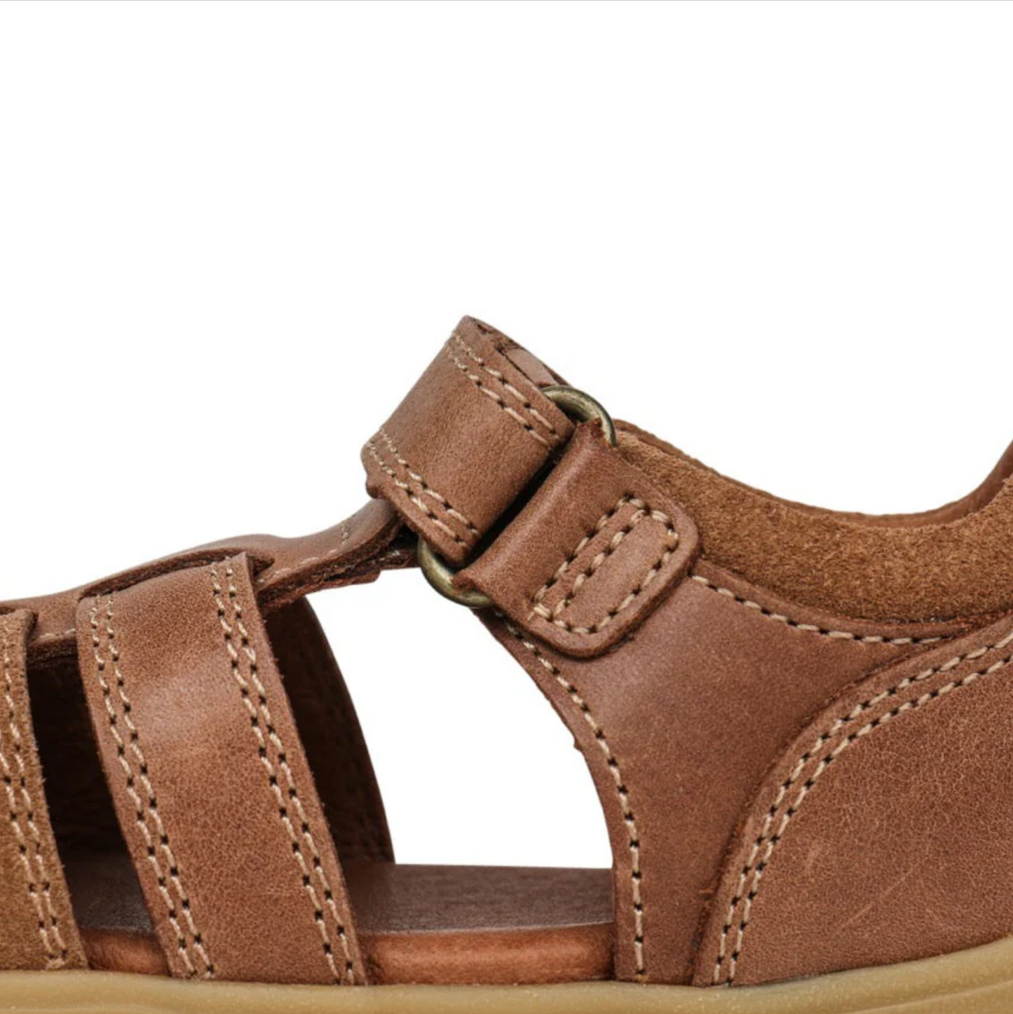 BOBUX ROAM KIDS LEATHER SANDAL CARAMEL