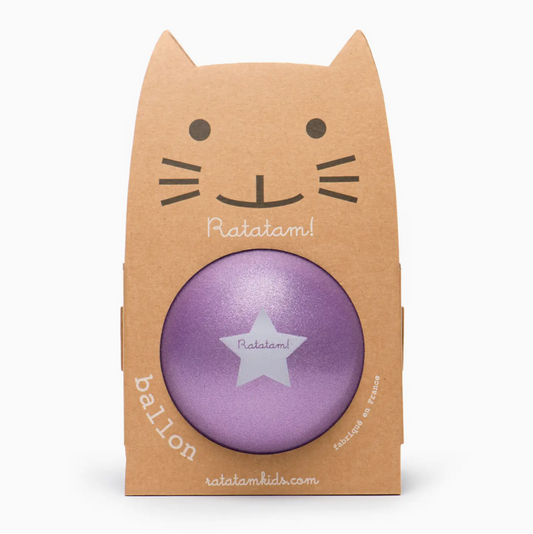 Ratatam Purple Glitter Balloon 22cm
