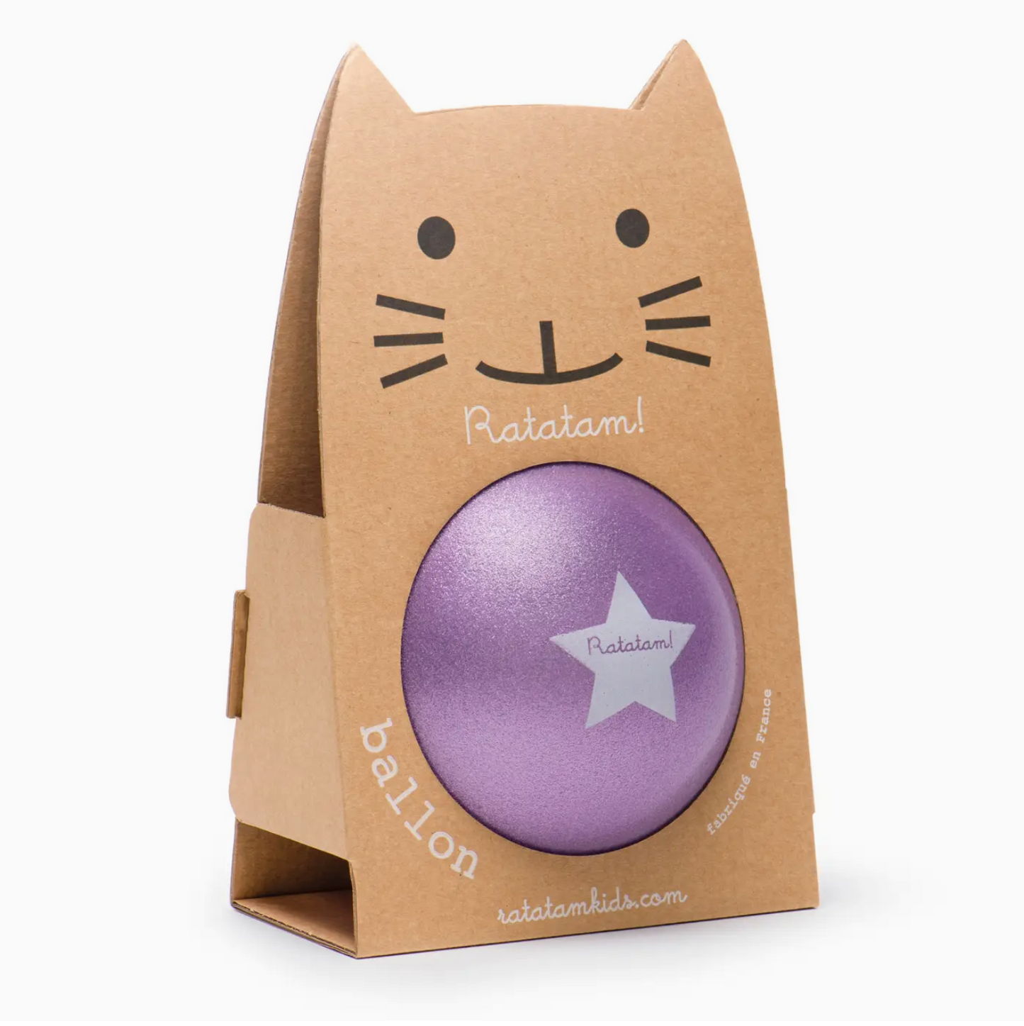 Ratatam Purple Glitter Balloon 22cm