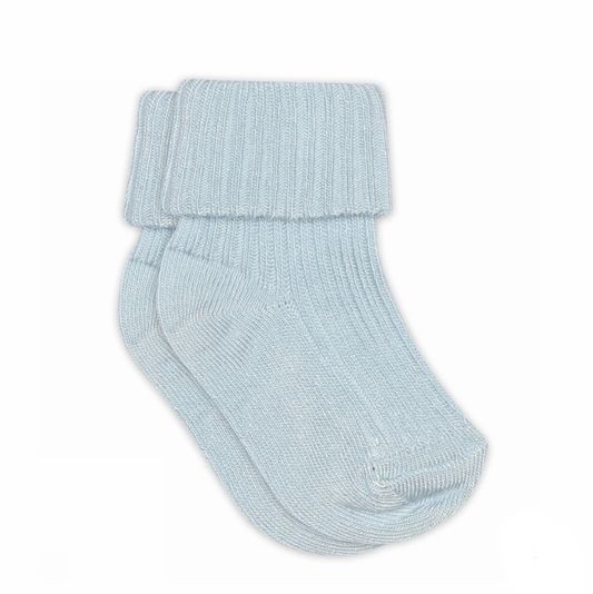 MP DENMARK - STORY BABY SOCKS - SKY RIDE BLUE