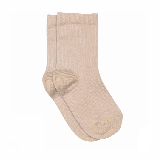MP DENMARK - COTTON RIB SOCKS - ROSE DUST
