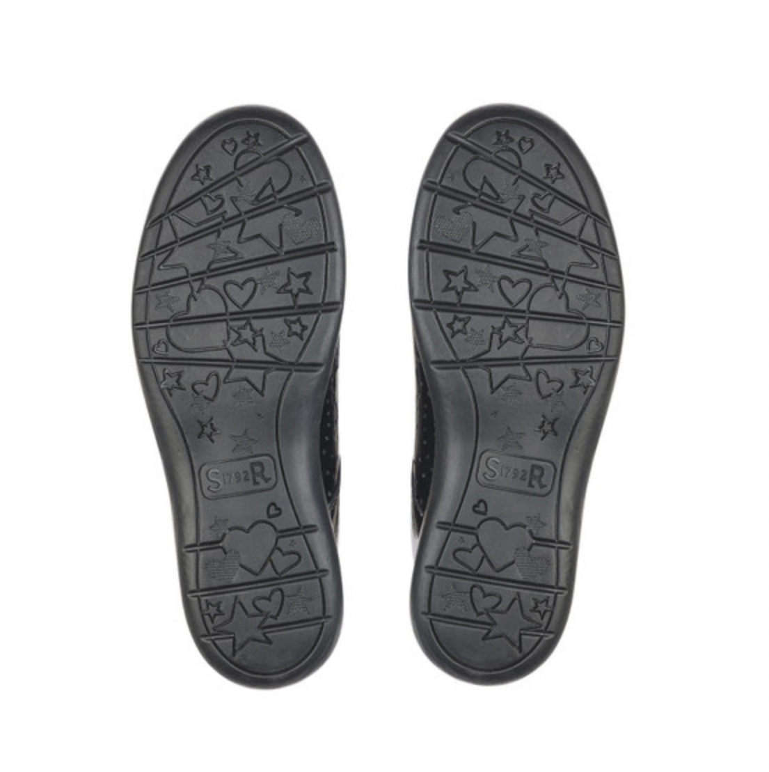 STARTRITE - WISH BLACK PATENT VELCRO SCHOOL SHOES