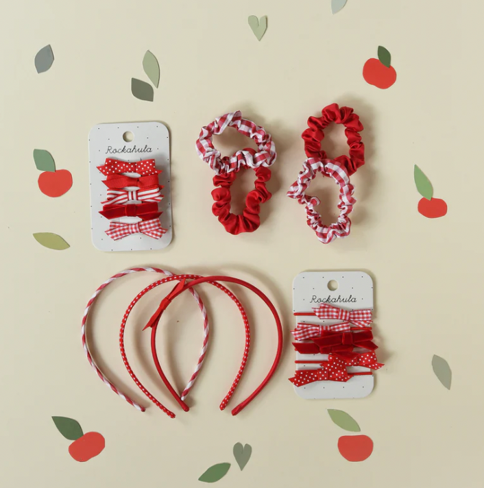 ROCKAHULA - SCHOOL  3 PACK HEADBANDS RED