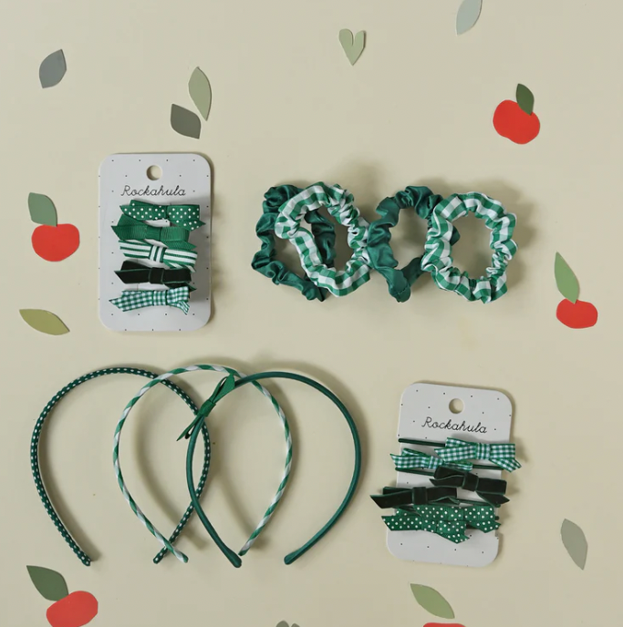 ROCKAHULA - SCHOOL  3 PACK HEADBANDS GREEN