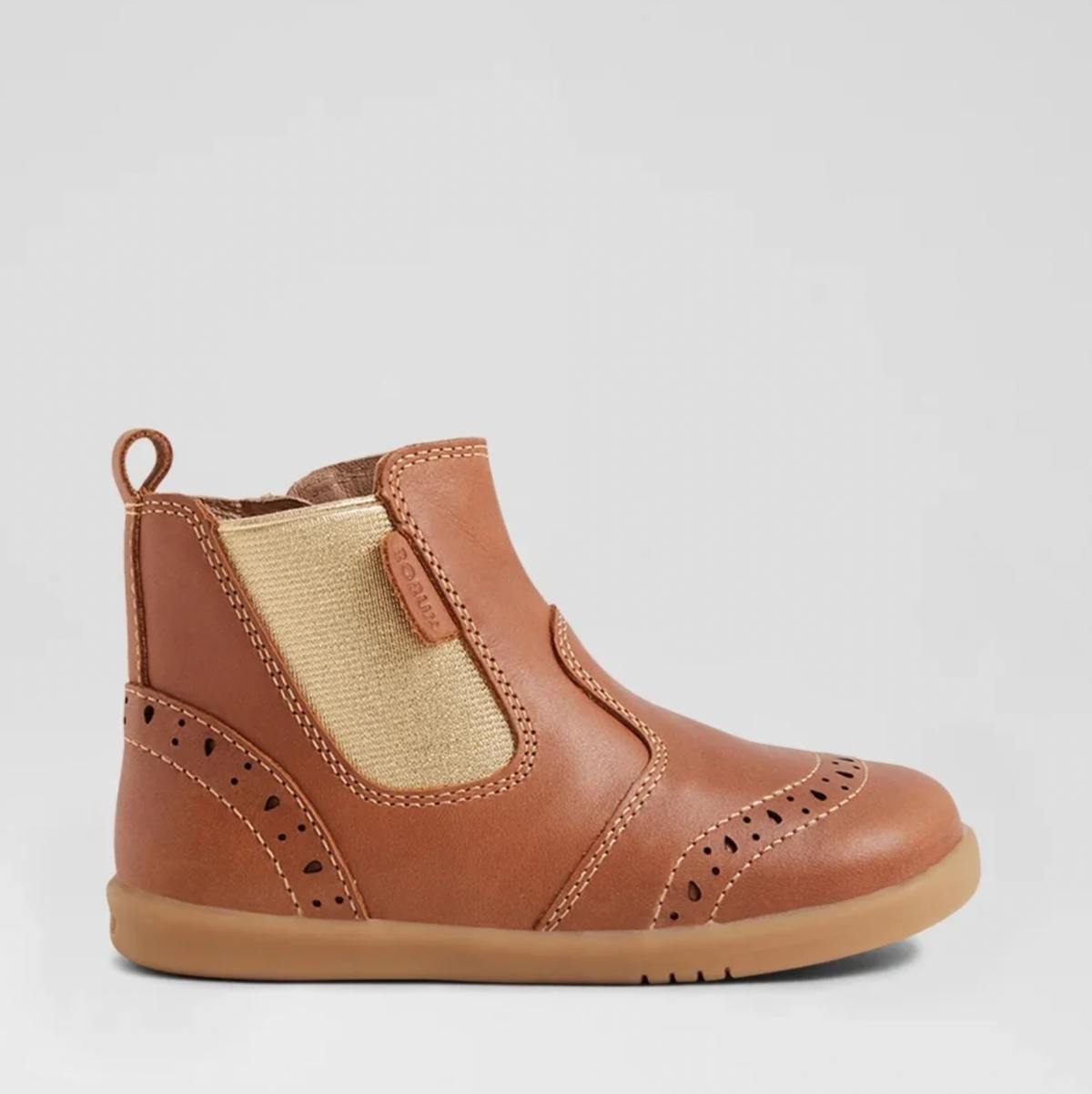 BOBUX - BILLIE CHELSEA BOOT - CARAMEL/GOLD