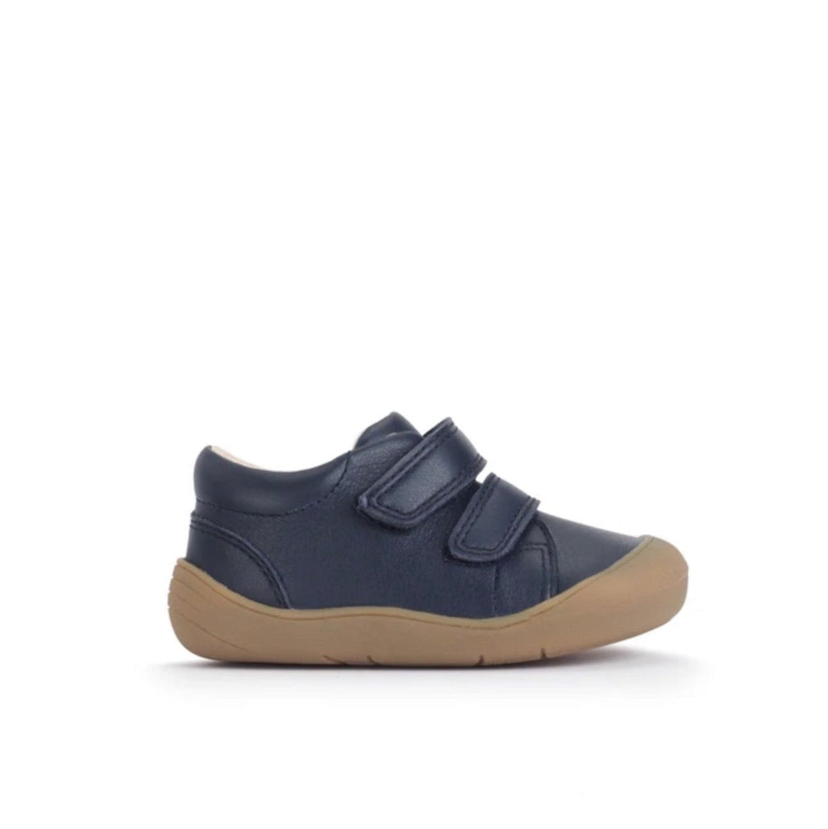 STARTRITE - SCOOT - NAVY LEATHER FIRST WALKER