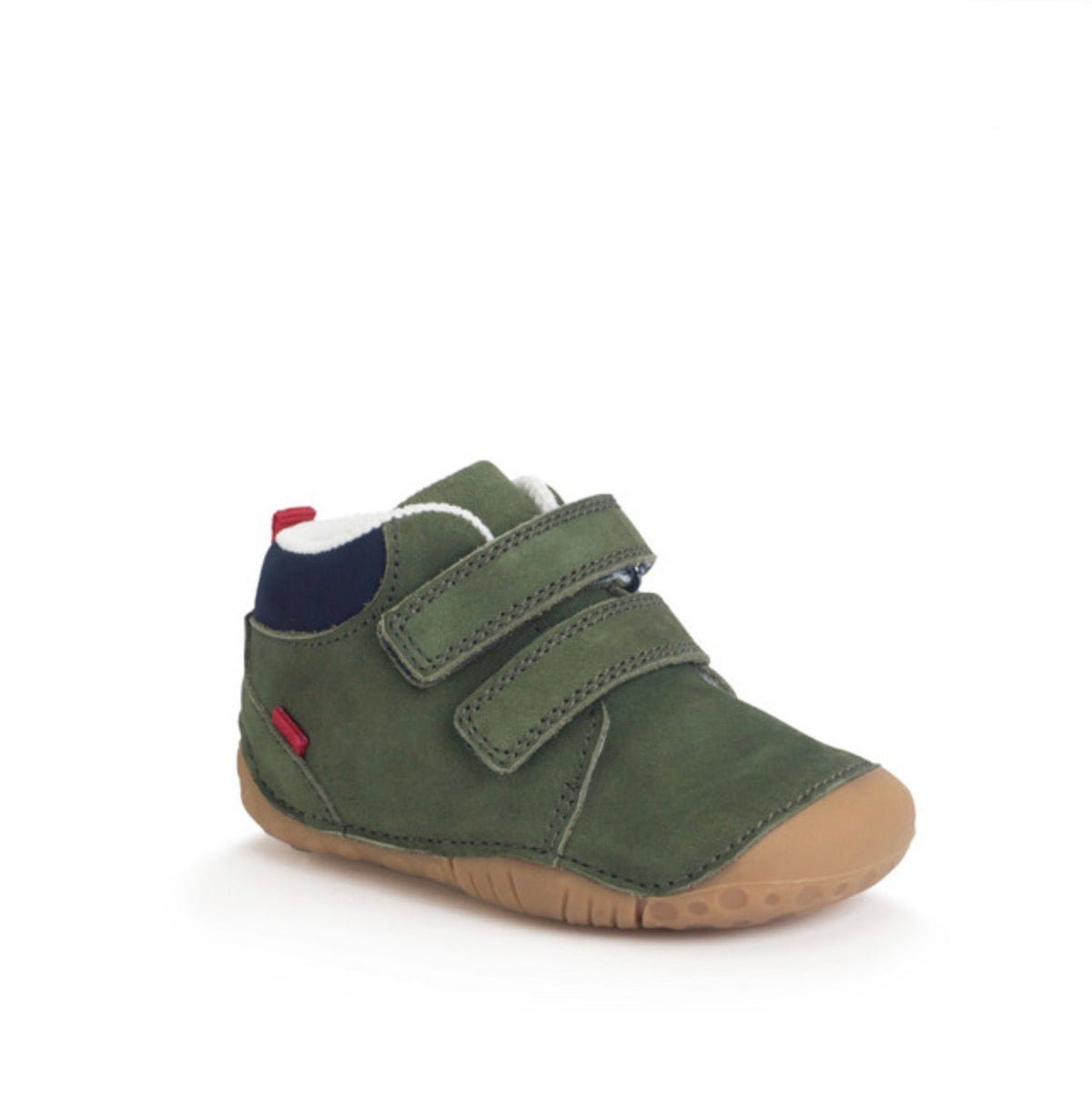 STARTRITE - PIP- KHAKI NUBUCK VELCRO PRE-WALKERS