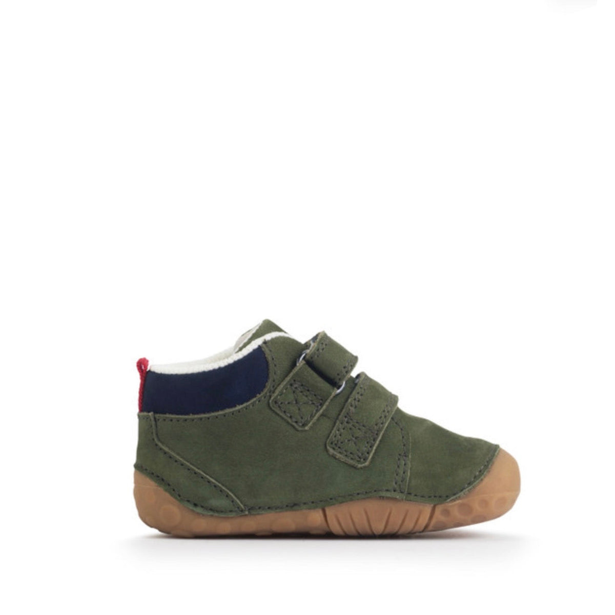 STARTRITE - PIP- KHAKI NUBUCK VELCRO PRE-WALKERS