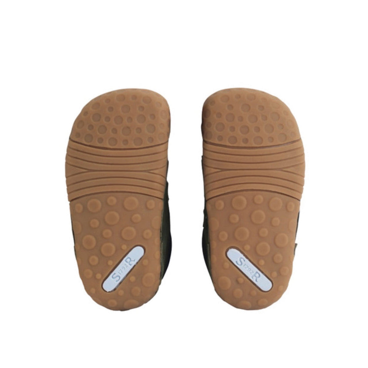 STARTRITE - PIP- KHAKI NUBUCK VELCRO PRE-WALKERS