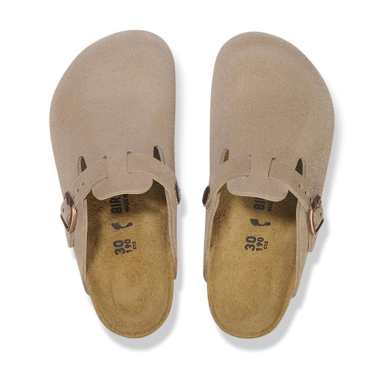 BIRKENSTOCK- Boston clog - Taupe