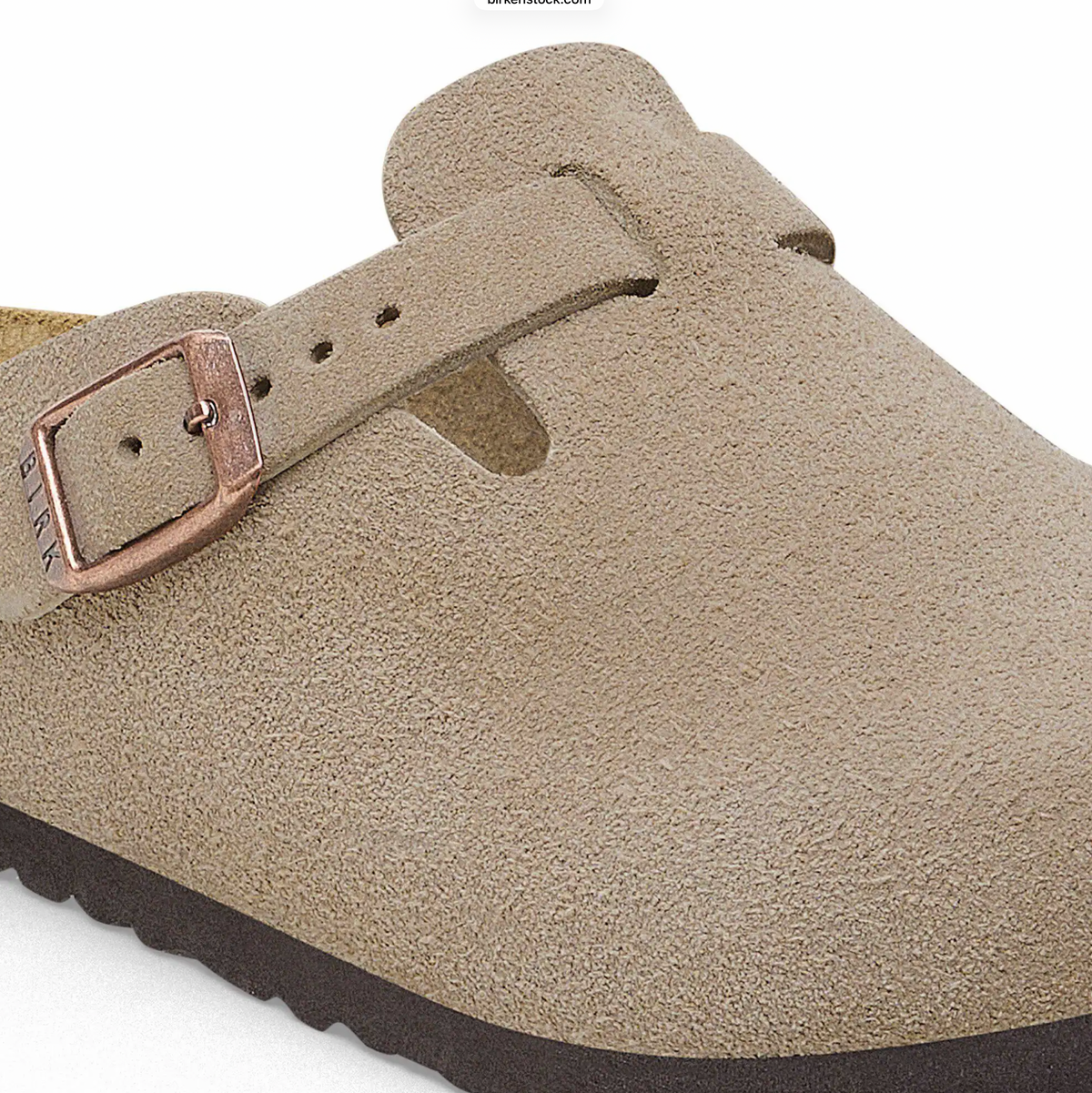 BIRKENSTOCK- Boston clog - Taupe