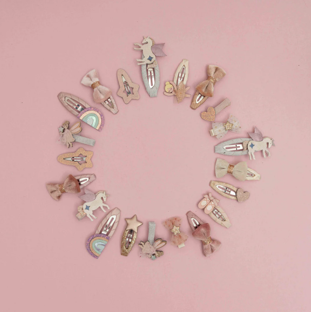 MIMI AND LULA - Unicorn and rainbow hair clips