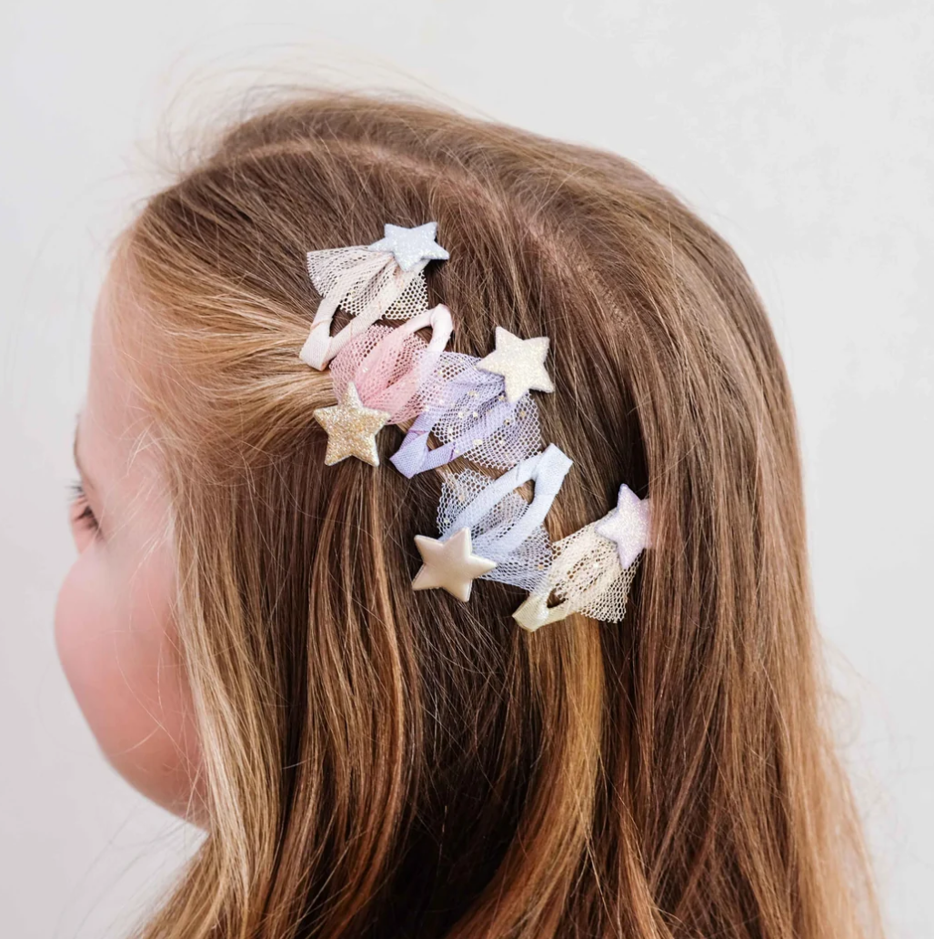 MIMI AND LULA - Tutu star mini hair clips