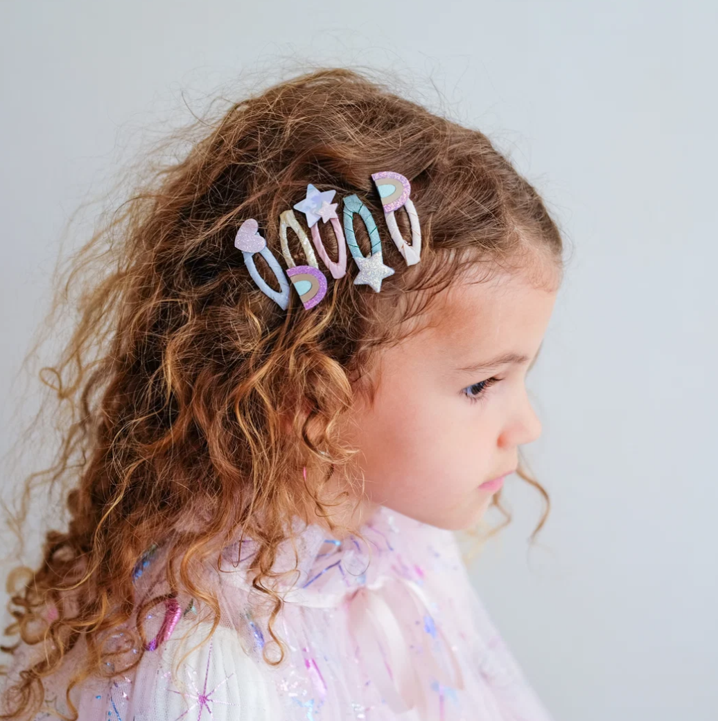 MIMI AND LULA - Rainbow mini hair clips