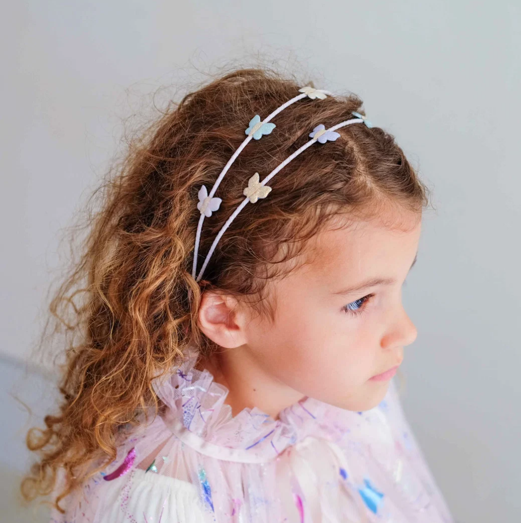 MIMI AND LULA - Bella butterfly double headband