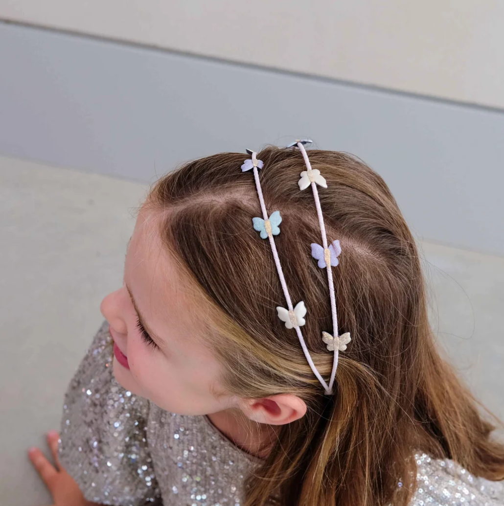MIMI AND LULA - Bella butterfly double headband