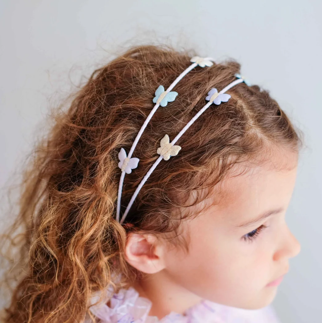 MIMI AND LULA - Bella butterfly double headband