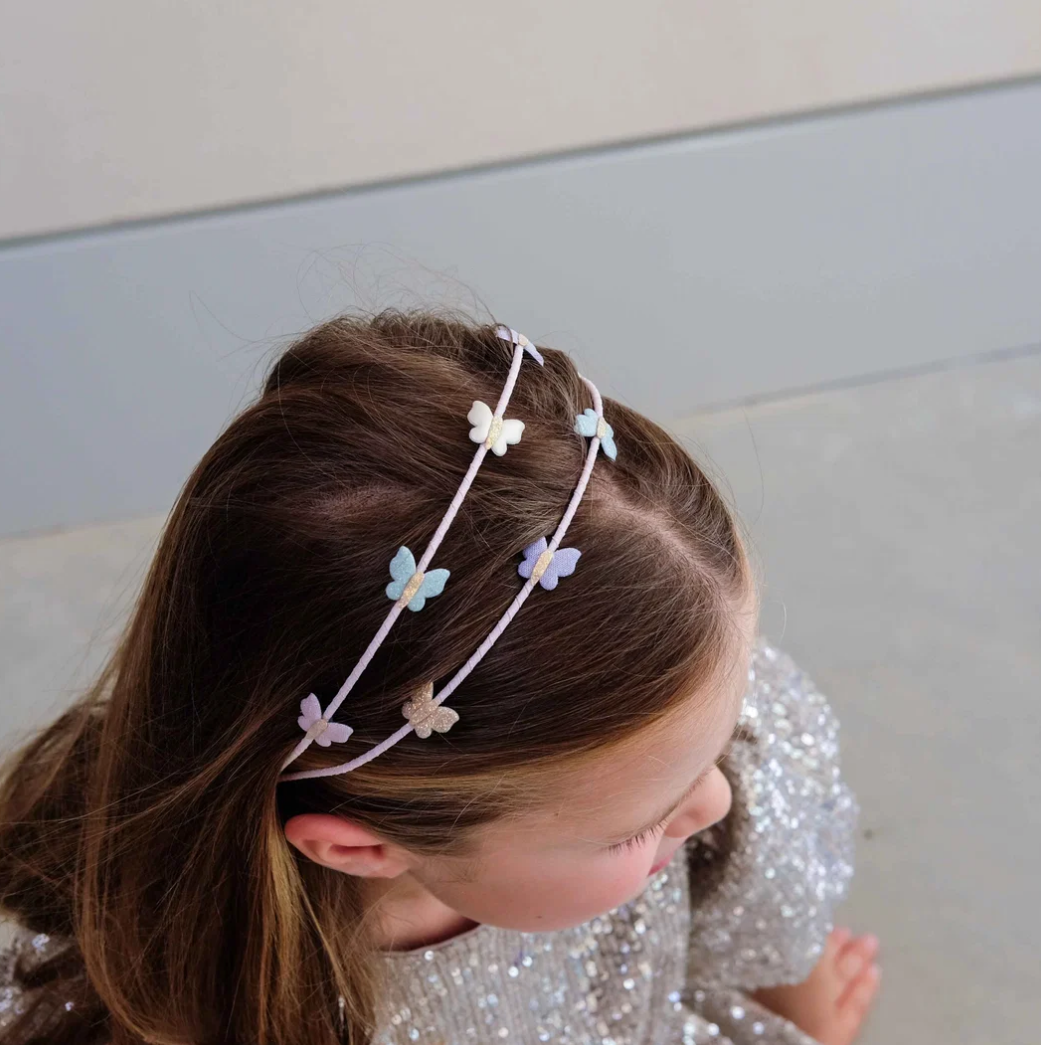 MIMI AND LULA - Bella butterfly double headband