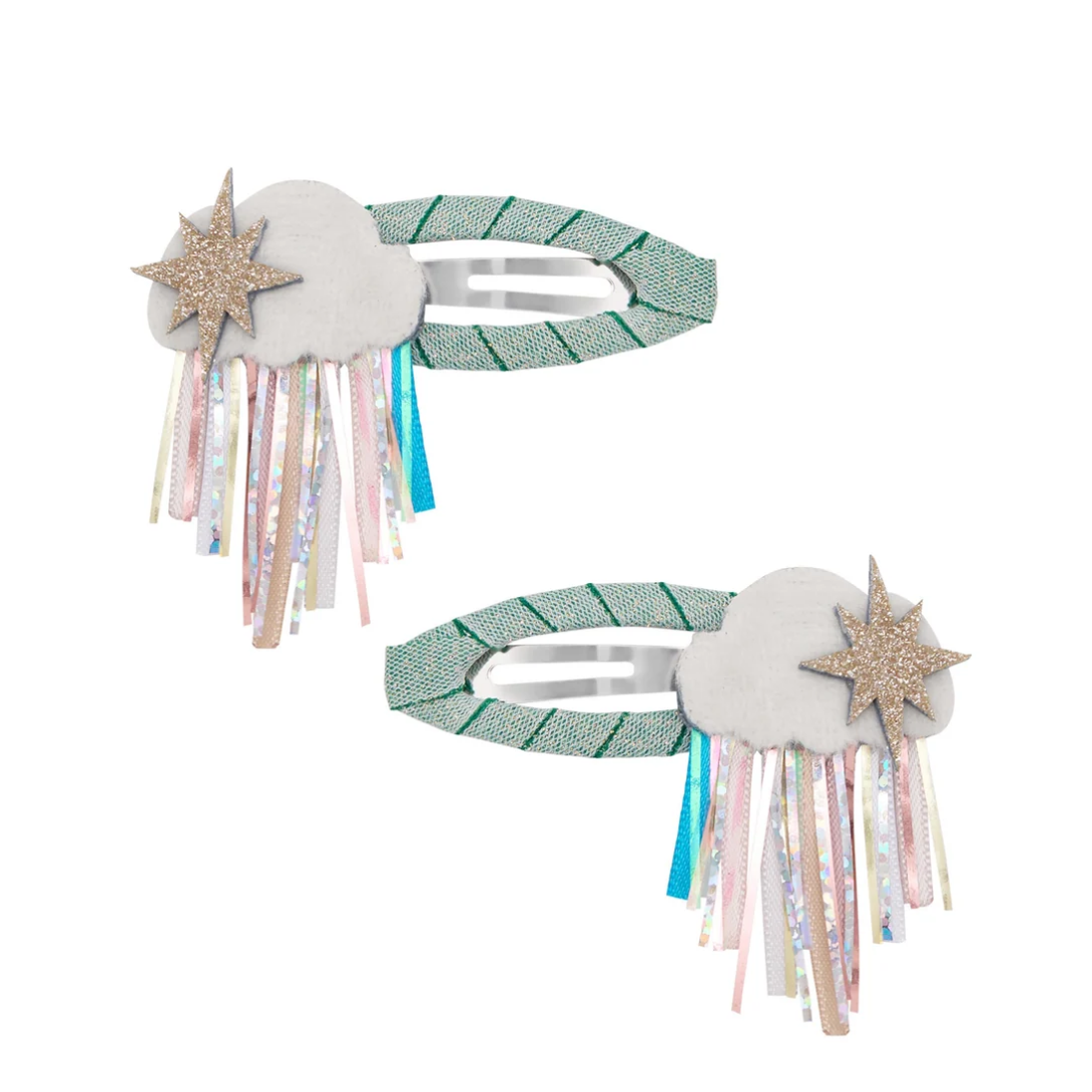 MIMI AND LULA - Rainy cloud hair clips