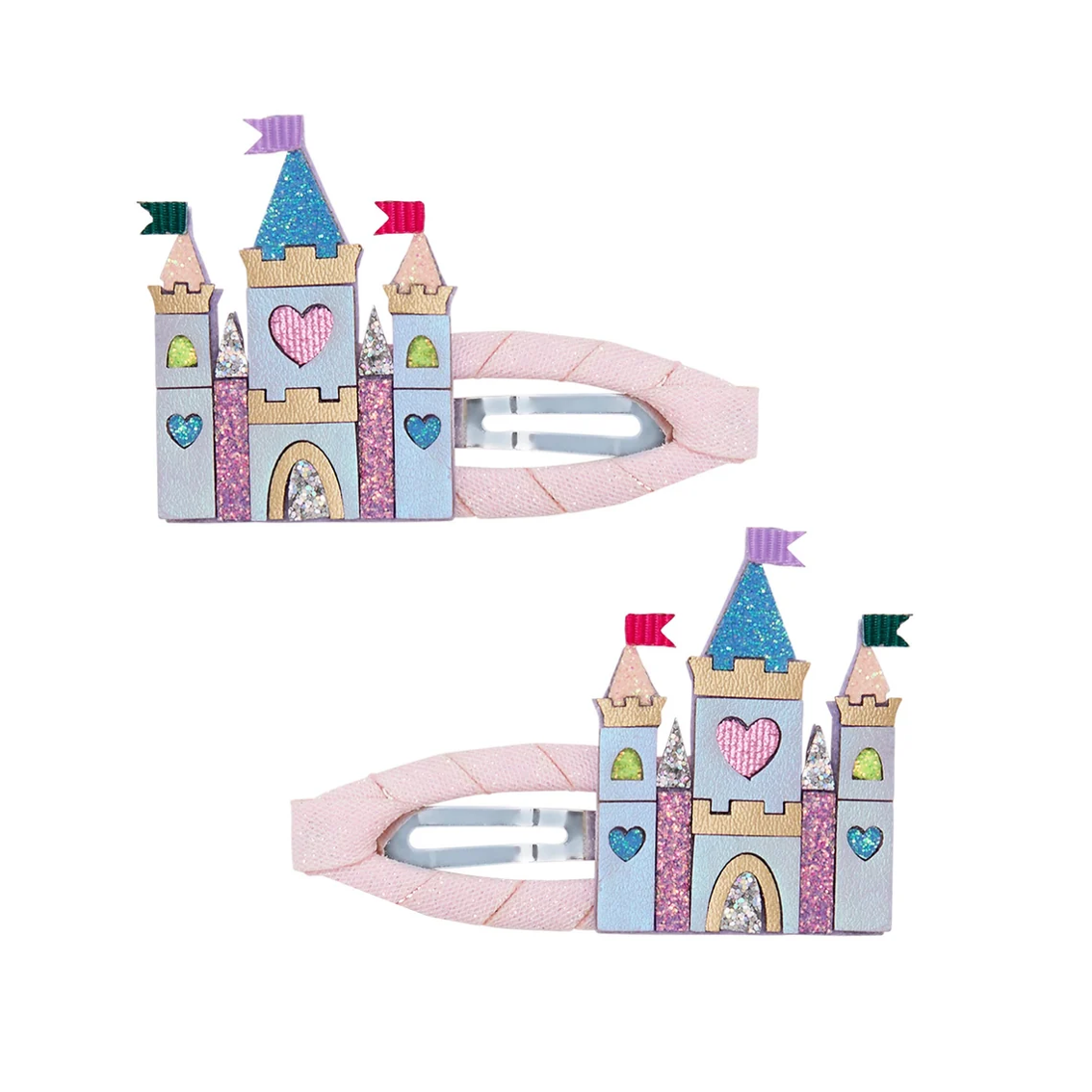 MIMI AND LULA - Rainbow castle hair clips