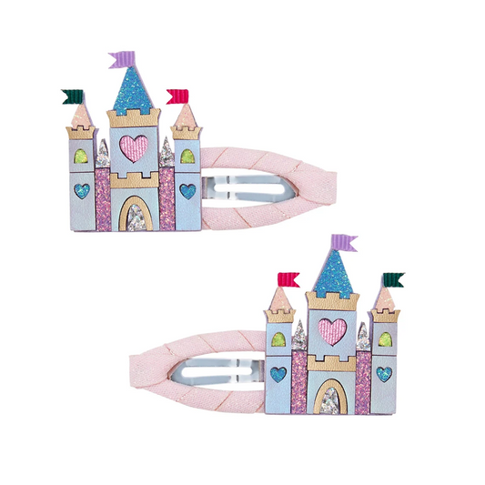 MIMI AND LULA - Rainbow castle hair clips
