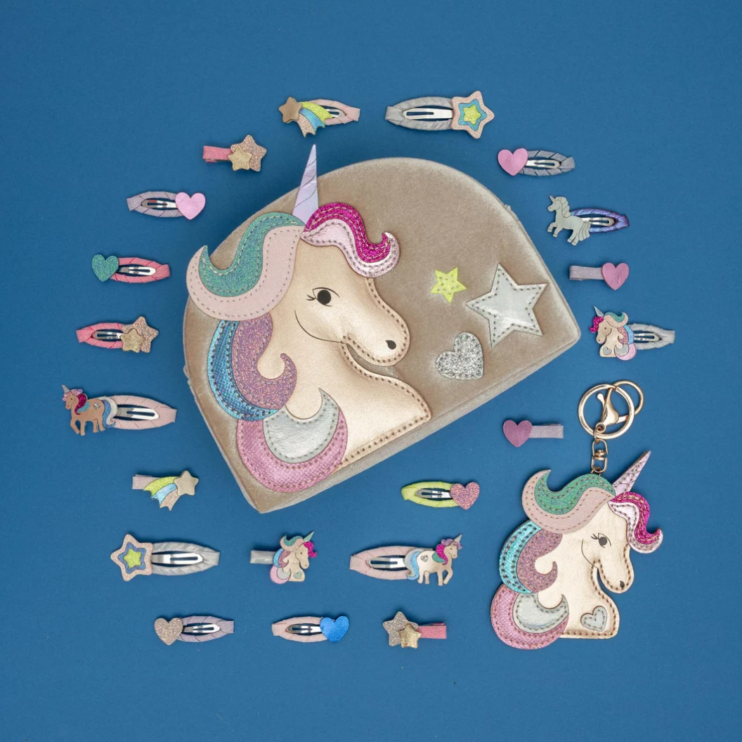 MIMI AND LULA - Happy heart mini hair clips