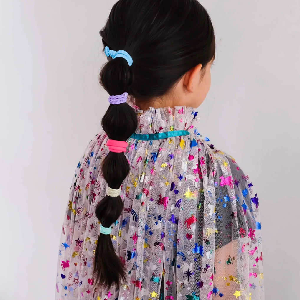 MIMI AND LULA - Bright assorted hair tie pack of 24