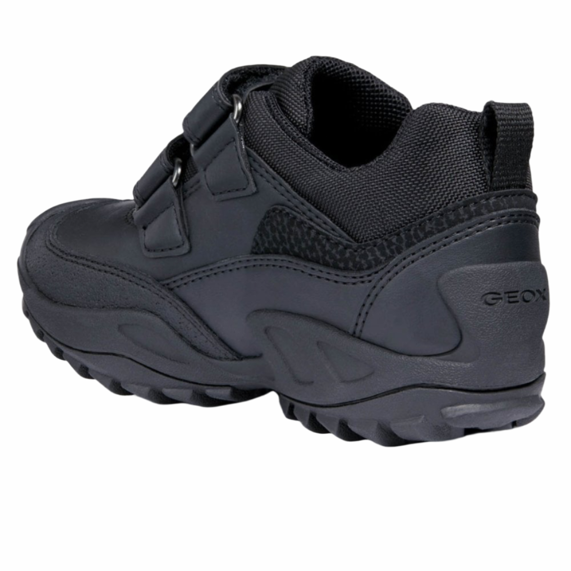 GEOX Savage Boy Black Velcro shoes
