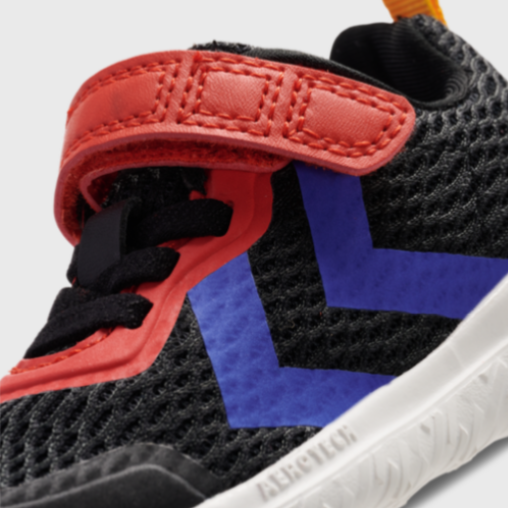Hummel Actus Recycled Infant Trainers Black/Red