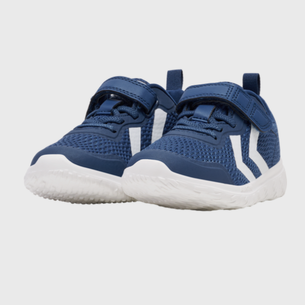 Hummel Actus Recycled Trainers Navy Peony