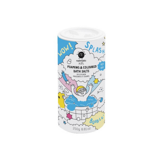 Nailmatic Kids Foaming and Coloured Bath Salts Blue